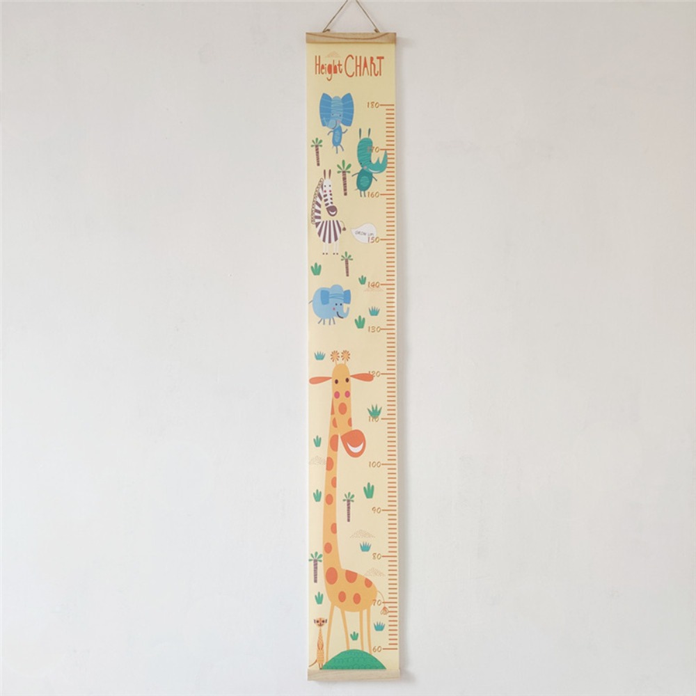 Growth Chart Ruler - 벽걸이 어린이 키 측정자 프레임 포함