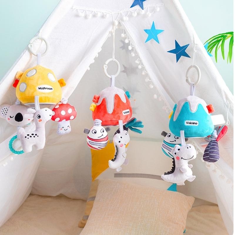 Crib Mobile Musical - QX2D 봉제 동물 어린이 침대 장난감