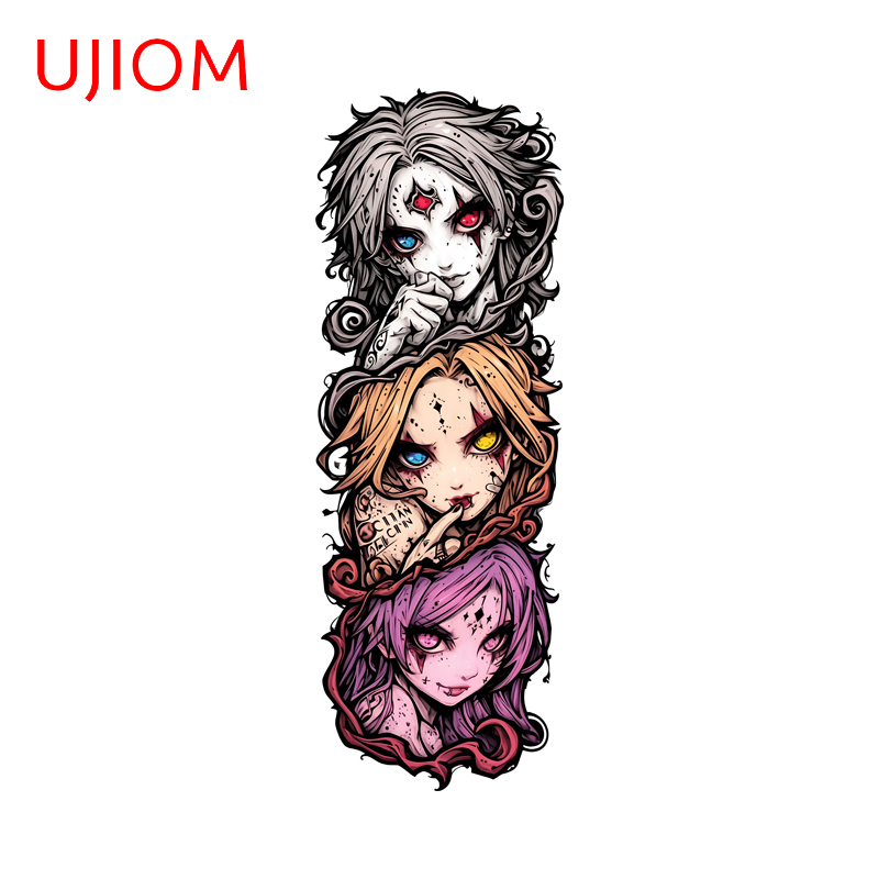 Baby Nursery Murals - UJIOM 매력적인 애니메이션 소녀 벽 스티커
