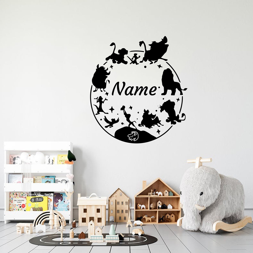 Wall Decal Nursery - 1PC 크리 에이 티브 동물 사용자