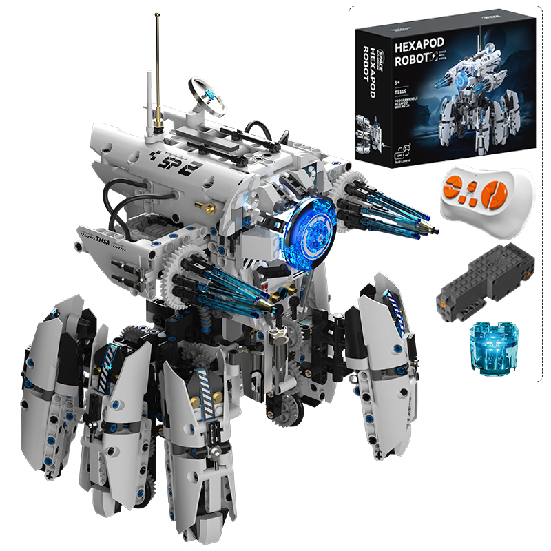 Lego Set City - 기술 프로그래밍 헥사포드 로봇 SF 전쟁