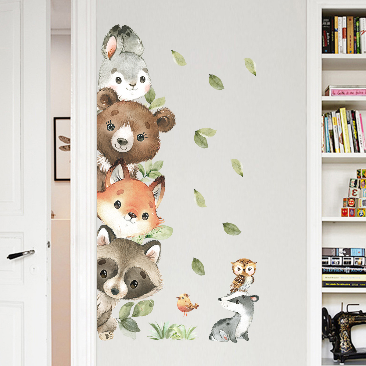 Baby Nursery Forest Theme - 숲 동물 테마 곰 사슴 토끼