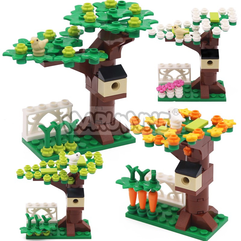 Lego Set City - 마루미네 소형 입자 MOC 브릭 트리