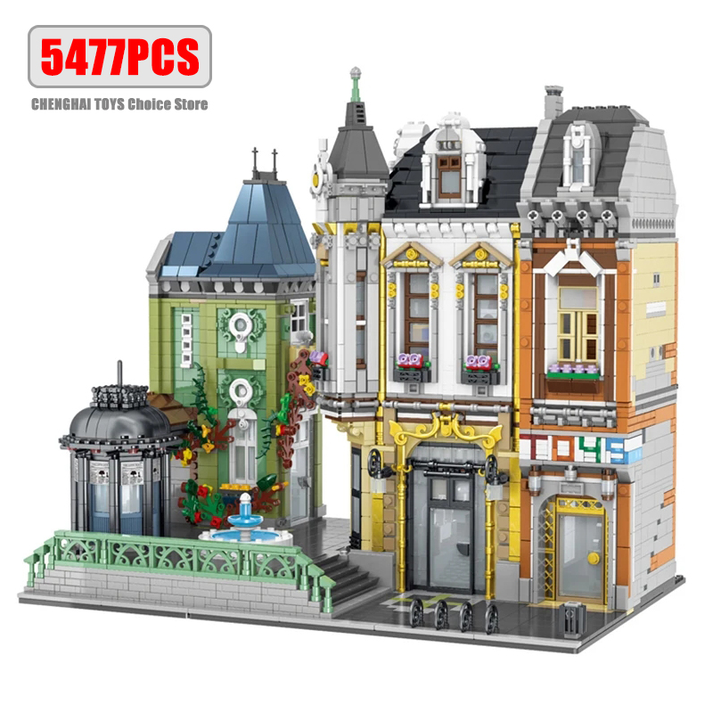 Lego Set City - URGE 스트리트 뷰 세트 MOC 시리즈
