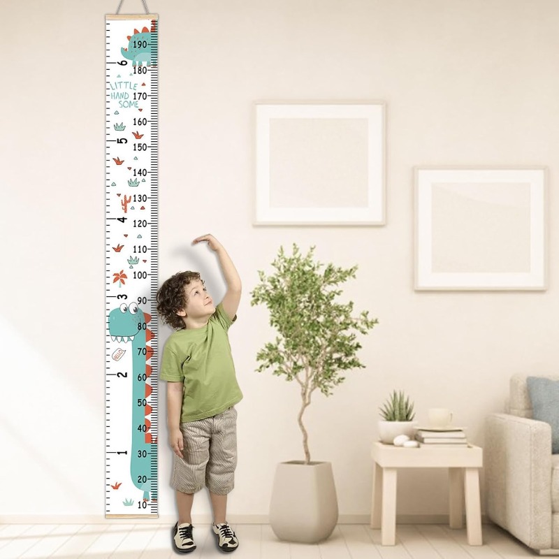 Growth Chart Ruler - 어린이 키 성장 차트 공룡 우주
