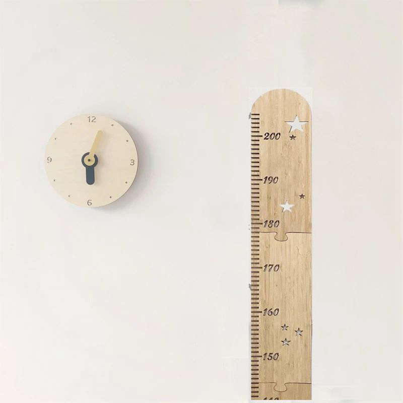 북유럽 나무 어린이 키 성장 차트 눈금자, 아기 어린이 - Growth Chart Ruler 리뷰 및 가격