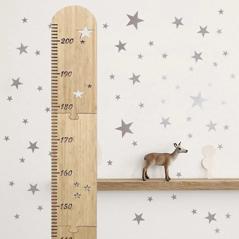 북유럽 나무 어린이 키 성장 차트 눈금자, 아기 어린이 - Growth Chart Ruler 리뷰 및 가격