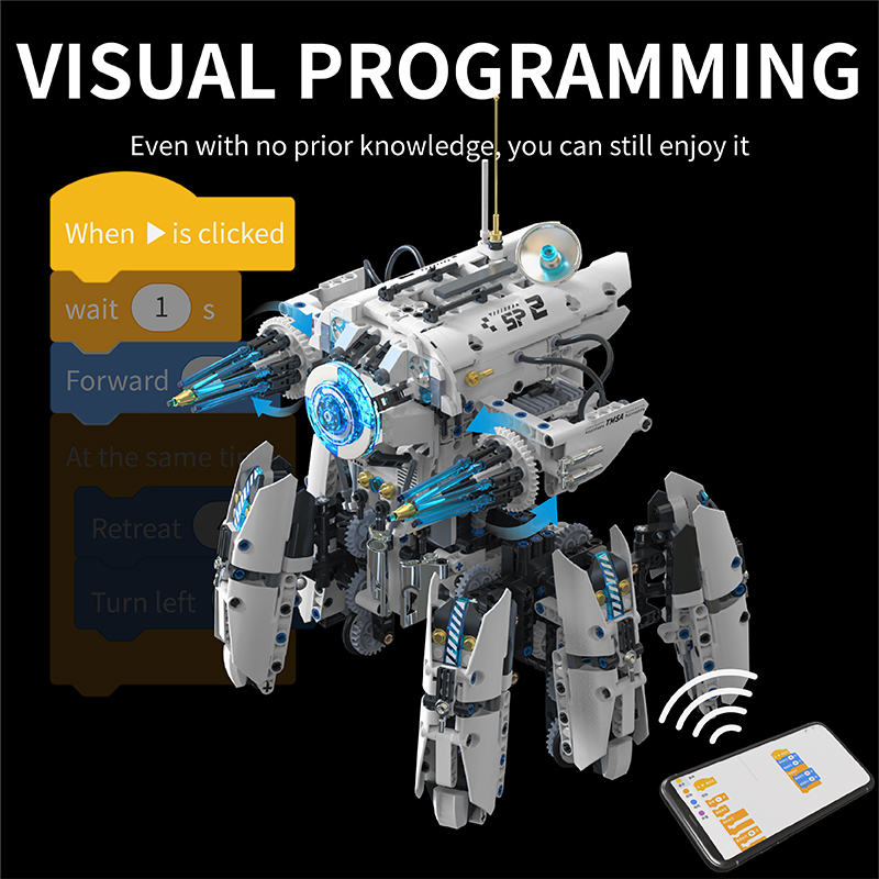 기술 프로그래밍 헥사포드 로봇 공상 과학 전쟁 기계 빌 - Lego Set City 리뷰 및 가격