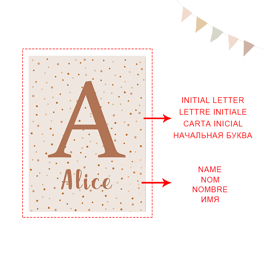 추상화 태양 무지개 맞춤형 아기 이름 보육 벽 아트 캔 - Baby Name Wall Art 리뷰 및 가격
