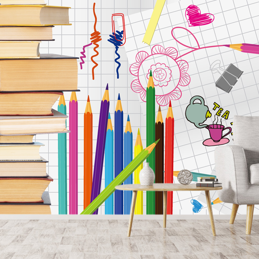 거실 책장 벽화 홈 데코 유아방 아기 침대 벽화용 맞춤 - Baby Nursery Murals 리뷰 및 가격