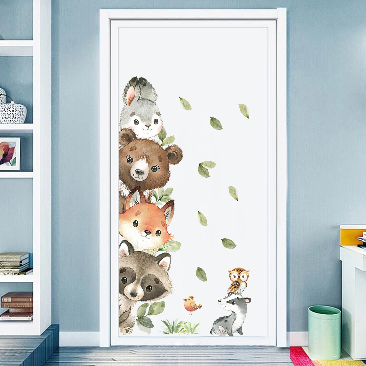 숲 동물 테마 곰 사슴 토끼 어린이 벽 스티커 아이 방 - Baby Nursery Forest Theme 리뷰 및 가격
