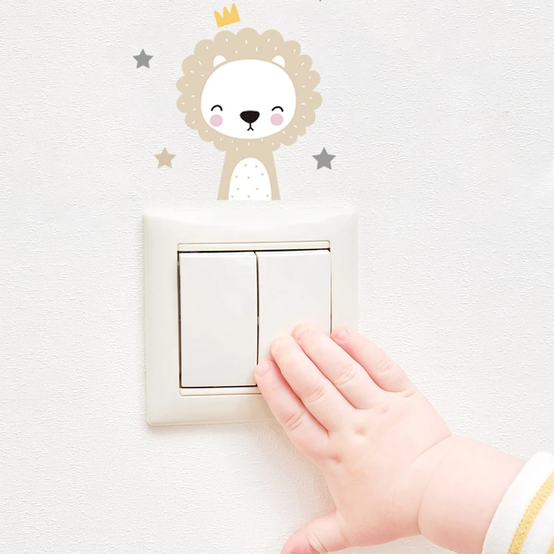 6개의 보헤미안 스타일의 기분 좋은 동물 데칼은 웃는  - Wall Decal Nursery 리뷰 및 가격