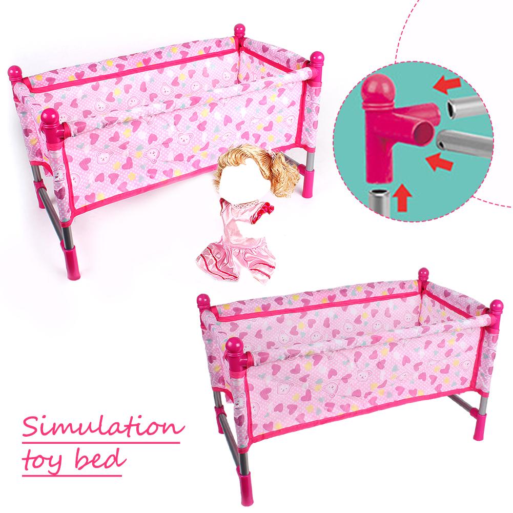 장난감 침대 시뮬레이션 아기 인형 침대 유아용 침대 가 - Baby Nursery Bed 리뷰 및 가격