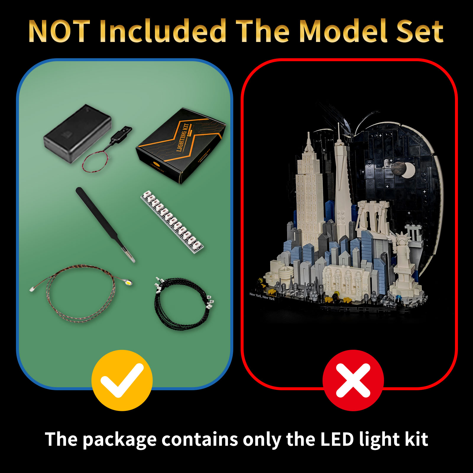 BRIXSPARK LED 조명 키트 21066 레고 뉴 - Lego Set City 리뷰 및 가격