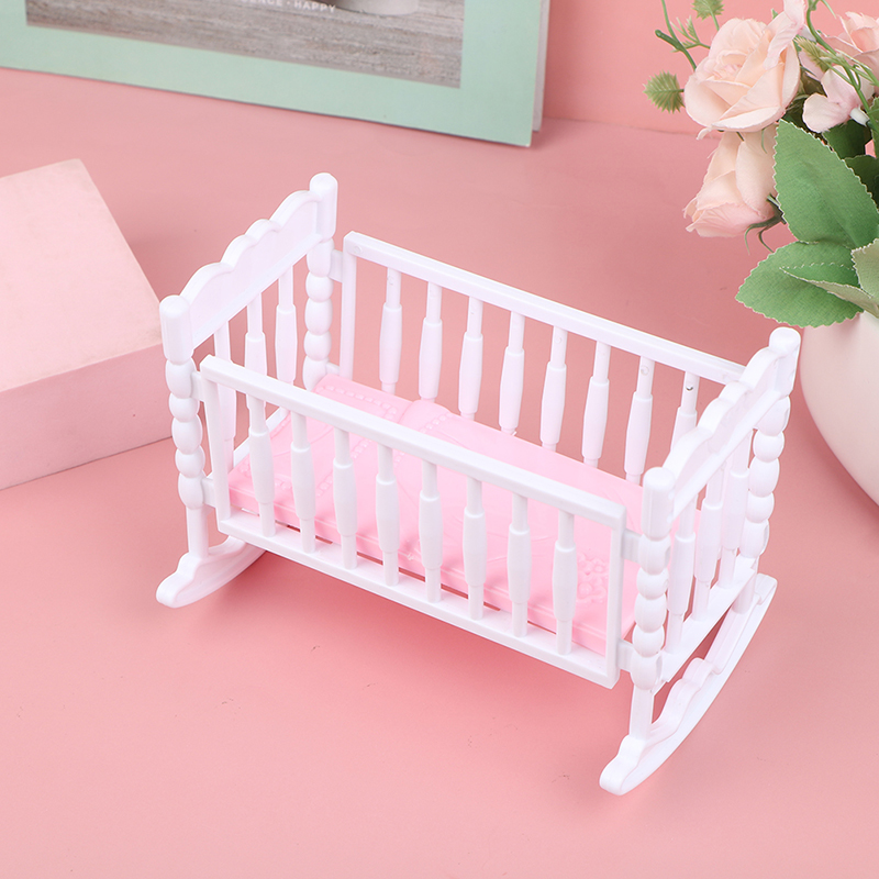 미니 베이비 쉐이커 딸랑이 장난감 핑크 화이트 인형 집 - Baby Nursery Bed 리뷰 및 가격