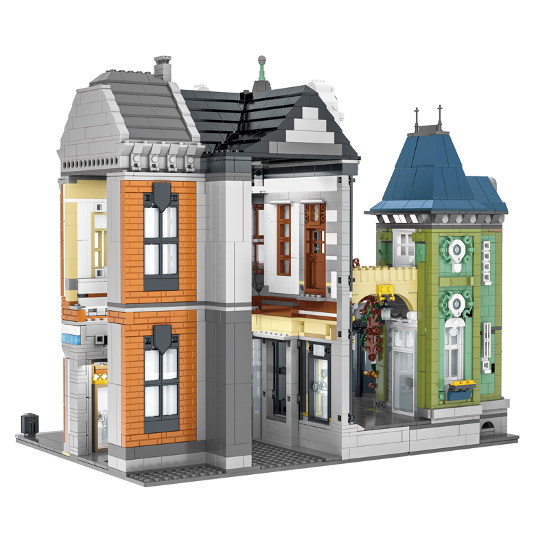 URGE 스트리트 뷰 세트 MOC 시리즈 모듈러 장난감 - Lego Set City 리뷰 및 가격