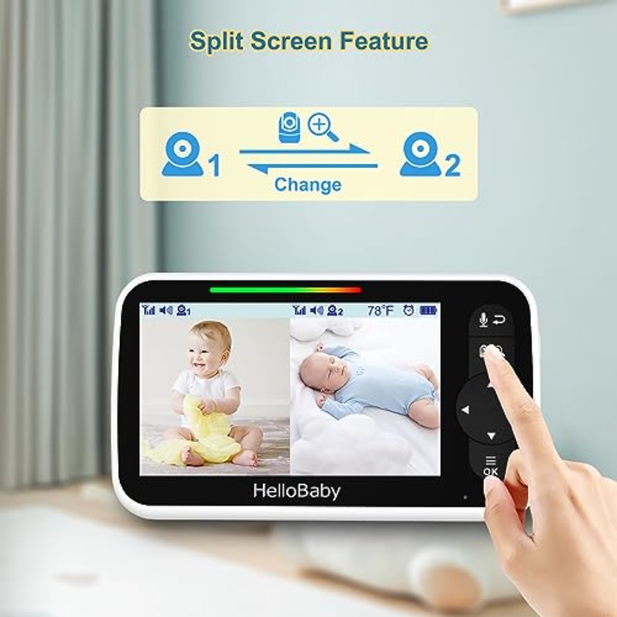 보육실용 비디오 베이비 모니터, ABS 플라스틱, 검정 - Baby Nursery Videos 리뷰 및 가격
